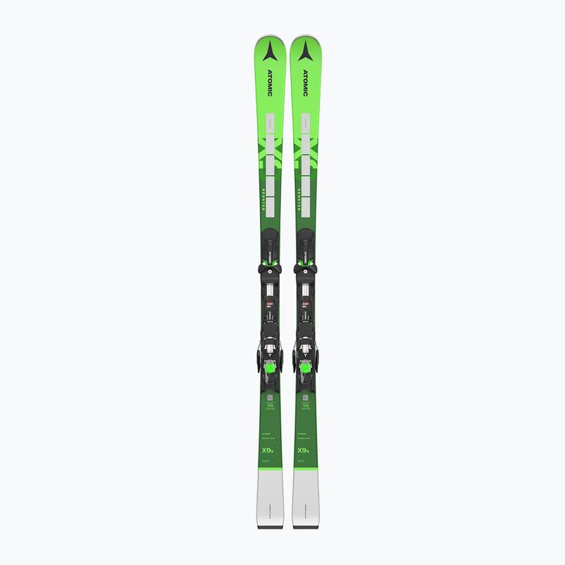 Sci da discesa Atomic Redster X9S Revoshock S da uomo + attacchi X12 GW verde 10