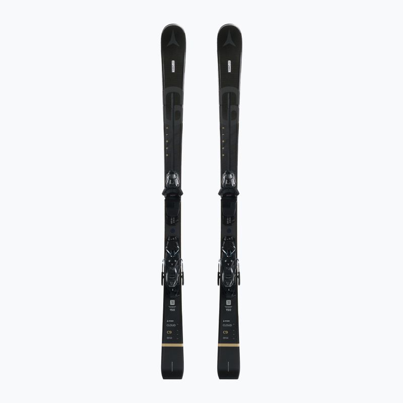 Sci da discesa da donna Atomic Cloud C9 + attacchi M10 GW nero