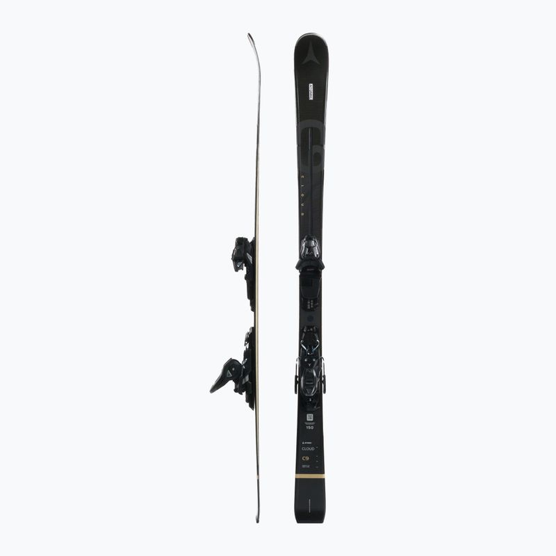 Sci da discesa da donna Atomic Cloud C9 + attacchi M10 GW nero 2