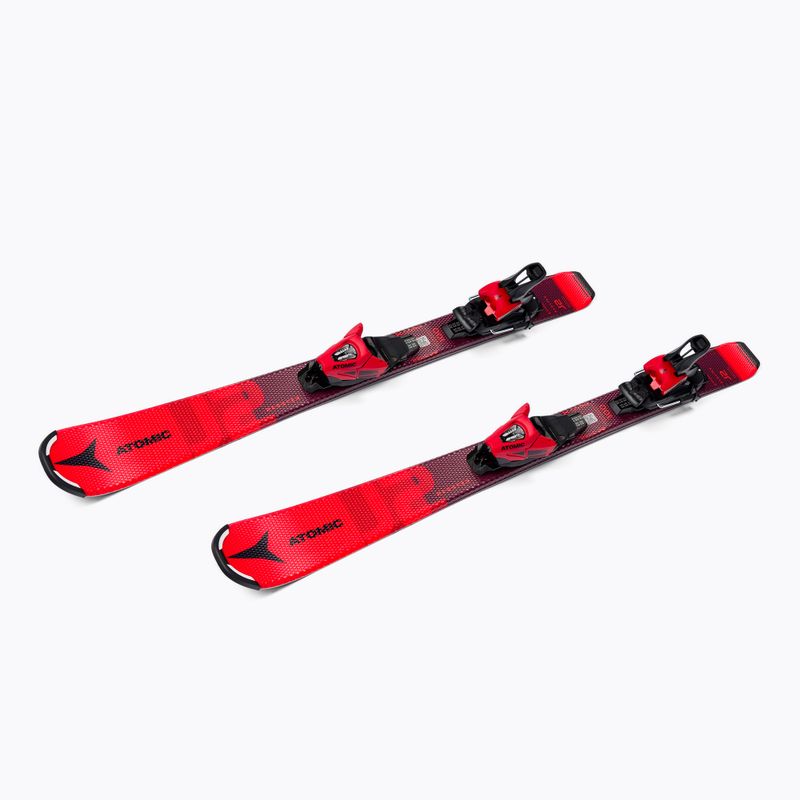 Sci da discesa per bambini Atomic Redster J2 + attacchi C5 GW rosso/nero 5