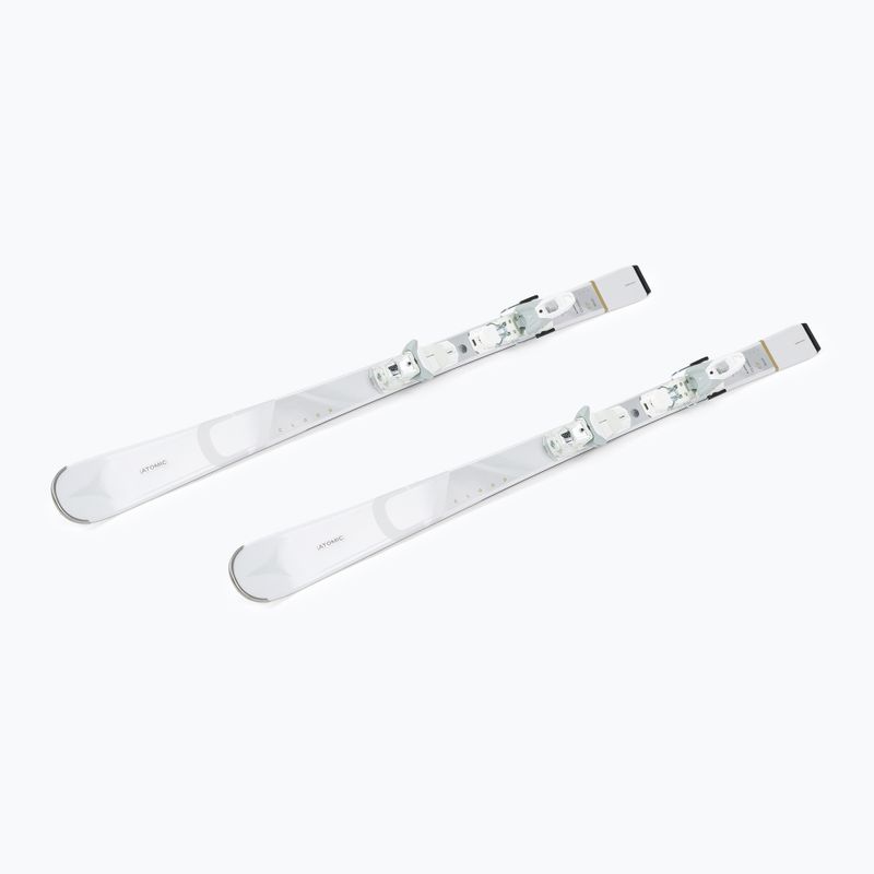 Sci da discesa da donna Atomic Cloud C7 + attacchi M10 GW bianco 4