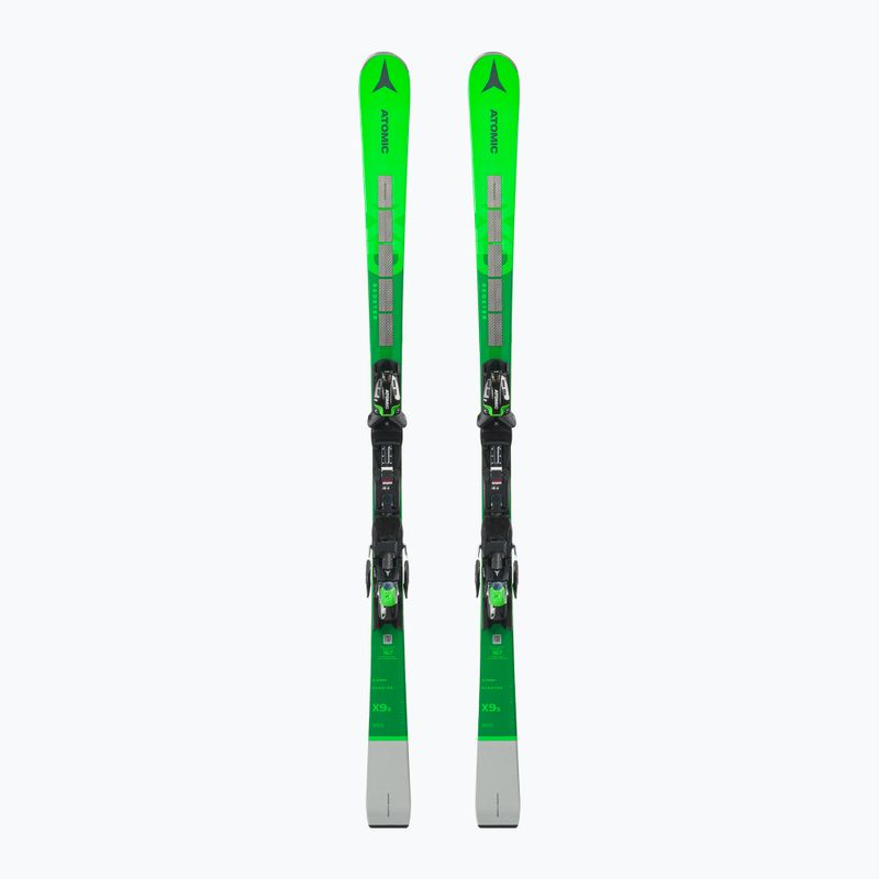 Sci da discesa Atomic Redster X9S Revoshock S da uomo + attacchi X12 GW verde