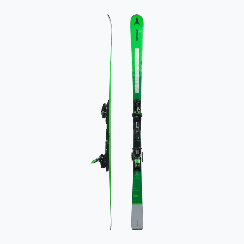 Sci da discesa Atomic Redster X9S Revo S da uomo + attacchi X12 GW verde/argento 2