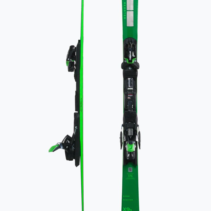 Sci da discesa Atomic Redster X9S Revo S da uomo + attacchi X12 GW verde/argento 5