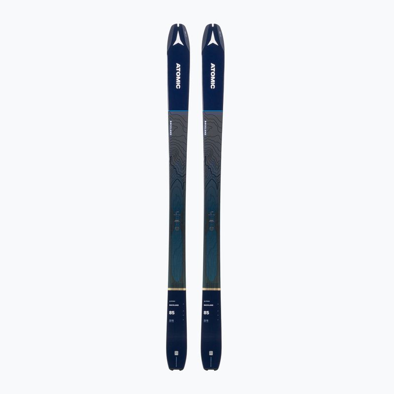 Sci Atomic Backland 85 + pelli da uomo blu scuro/blu