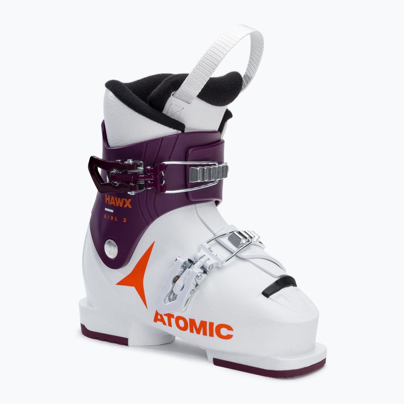 Scarponi da sci per bambini Atomic Hawx Girl 2 bianco/bordeaux