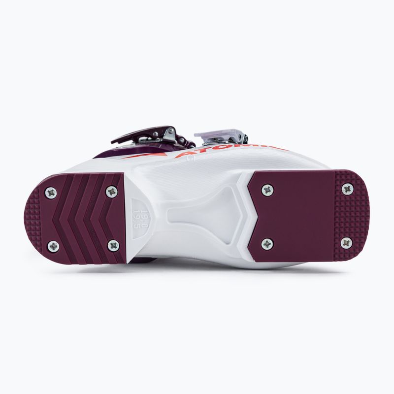 Scarponi da sci per bambini Atomic Hawx Girl 2 bianco/bordeaux 4