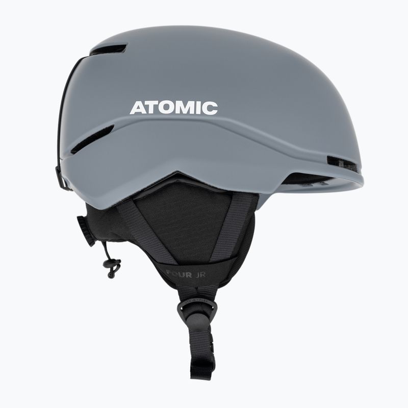 Casco da sci per bambini Atomic Four Jr grigio 4
