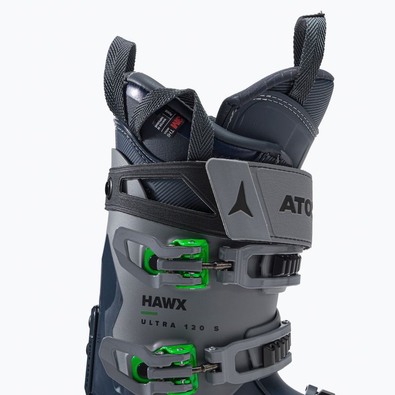 Scarponi da sci da uomo Atomic Hawx Ultra 120 S GW grigio/verde 7