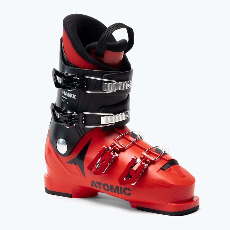 Scarponi da sci per bambini Atomic Hawx JR 4 rosso/nero