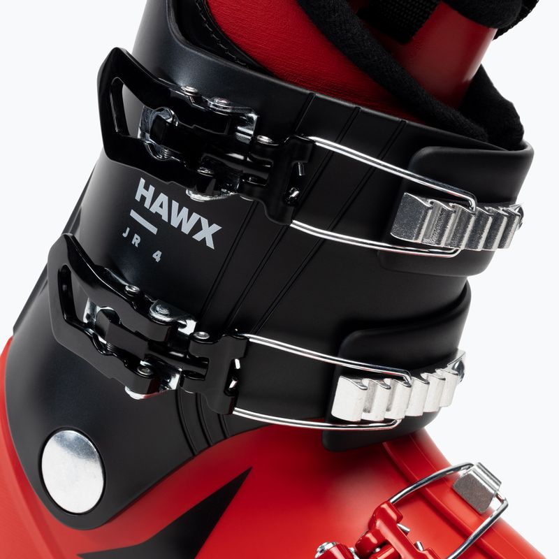 Scarponi da sci per bambini Atomic Hawx JR 4 rosso/nero 7