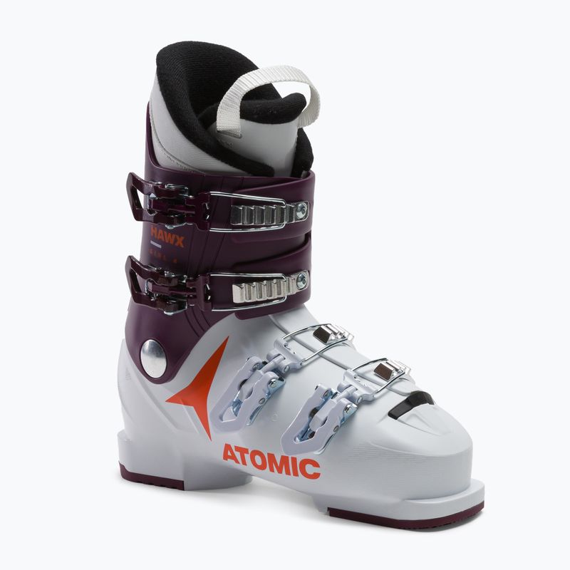 Scarponi da sci per bambini Atomic Hawx Girl 4 bianco/bordeaux
