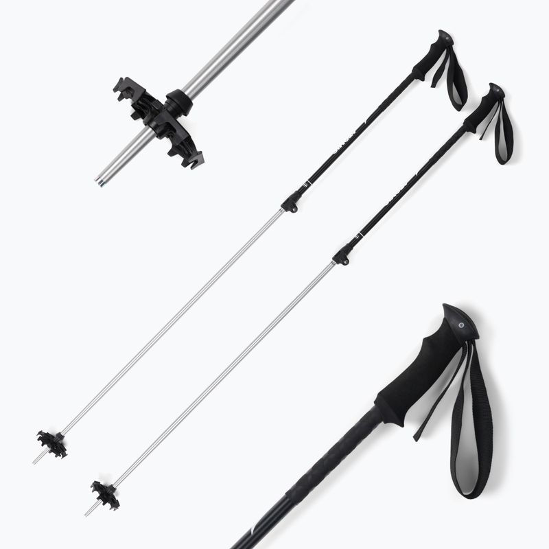 Bastone da sci Atomic BCT Touring nero/argento 6