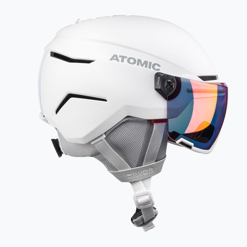 Casco da sci Atomic Savor Visor Photo white heather 6