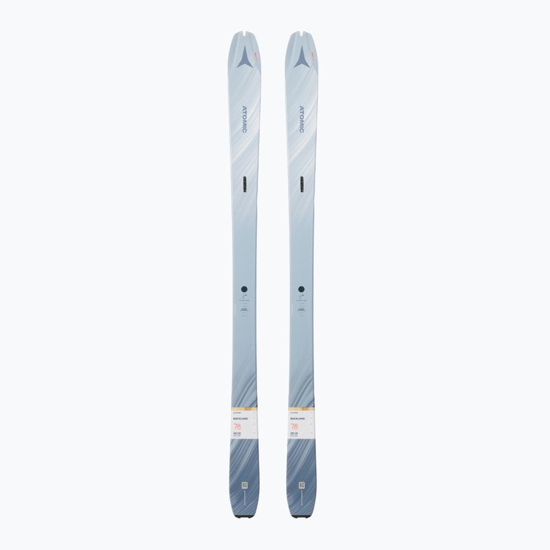 Sci da donna Atomic Backland 78W + Pelli grigio/kakhi
