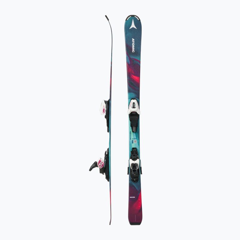 Sci da discesa per bambini Atomic Maven Girl + attacchi C5 GW multicolore 2