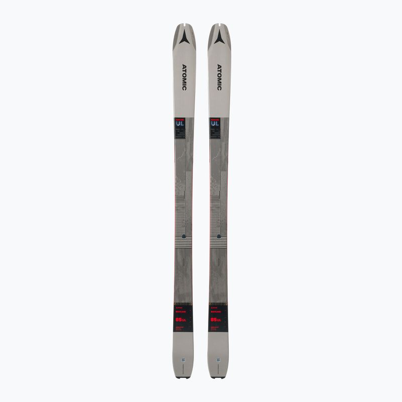 Sci Atomic Backland 85 UL + pelli da uomo grigio metallizzato/nero