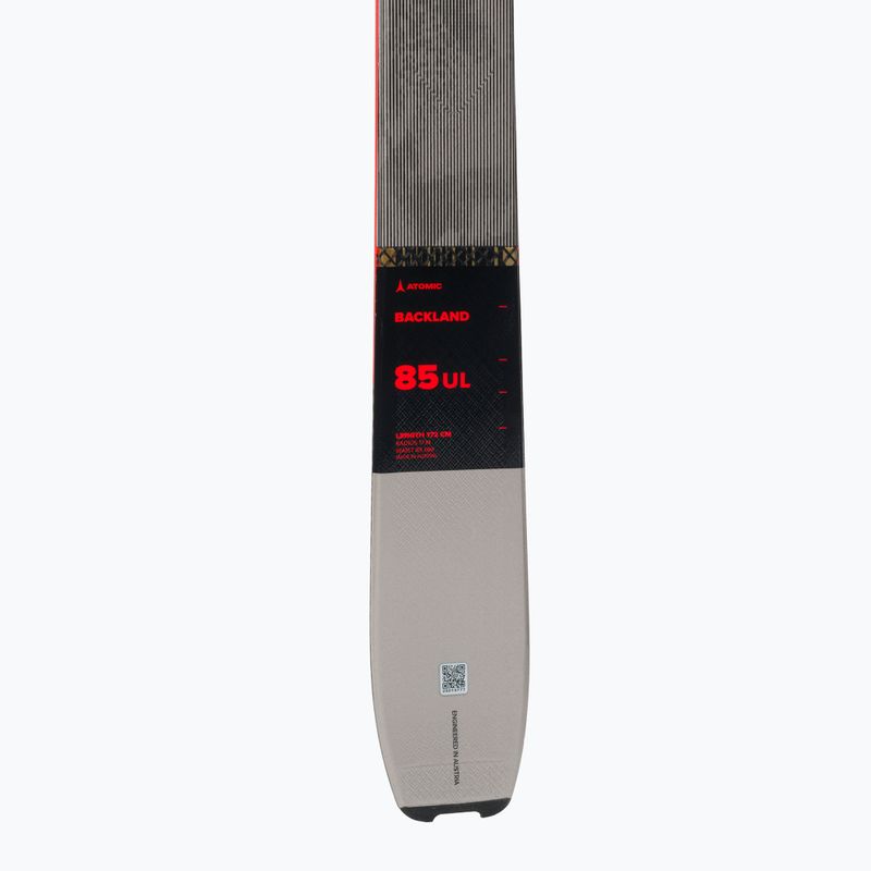 Sci Atomic Backland 85 UL + pelli da uomo grigio metallizzato/nero 6