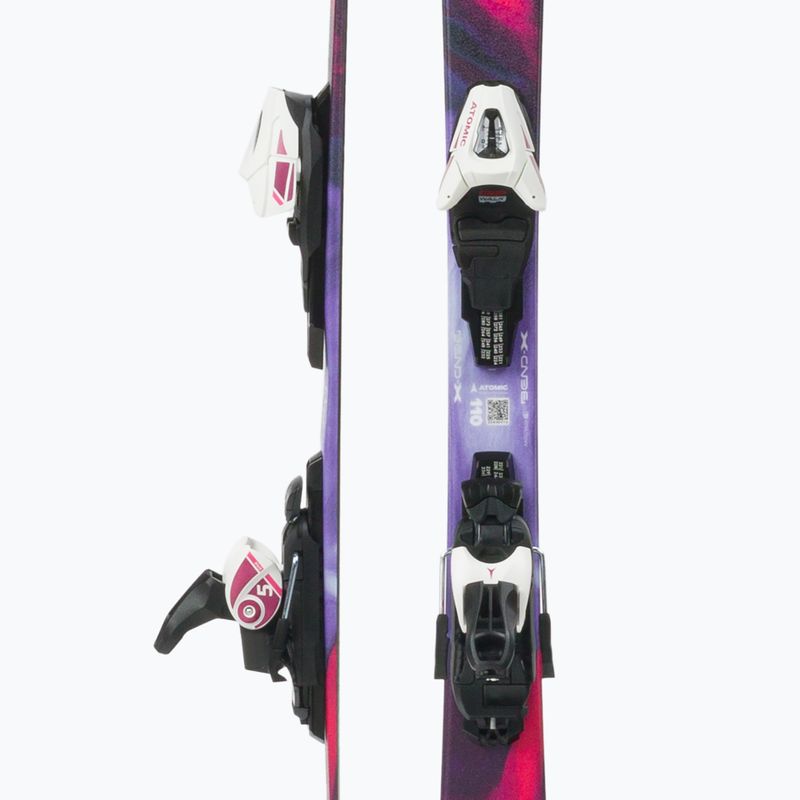Sci da discesa per bambini Atomic Maven Girl + attacchi C5 GW multicolore/blu 5