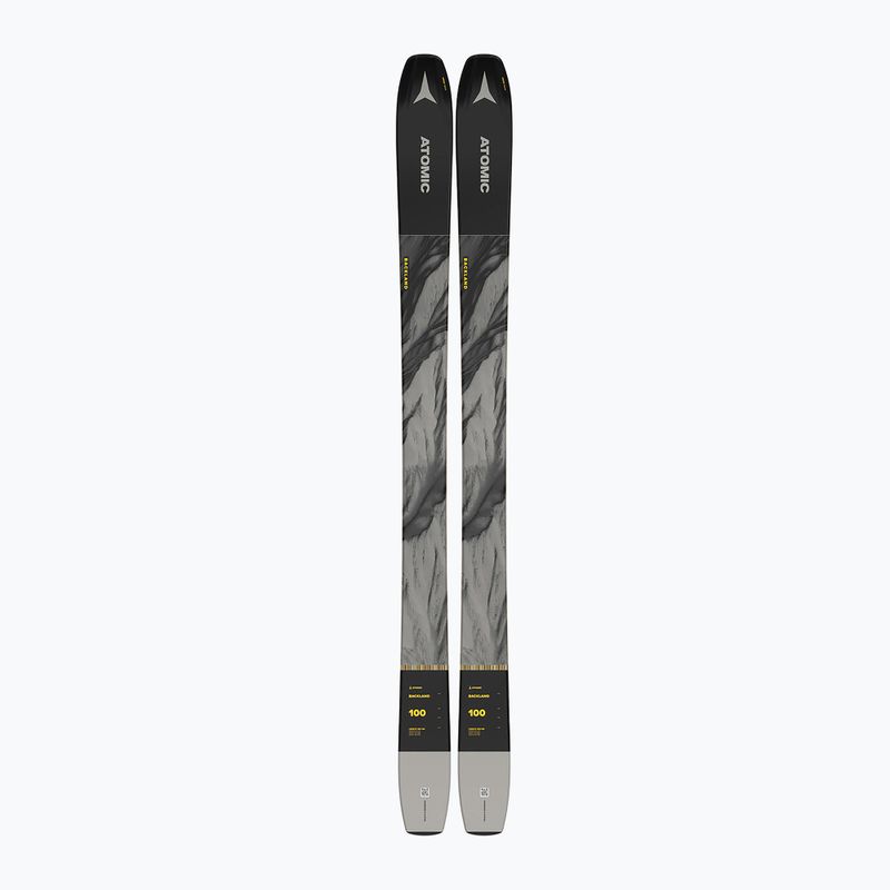 Sci da skate da uomo Atomic Backland 100 nero/grigio 8
