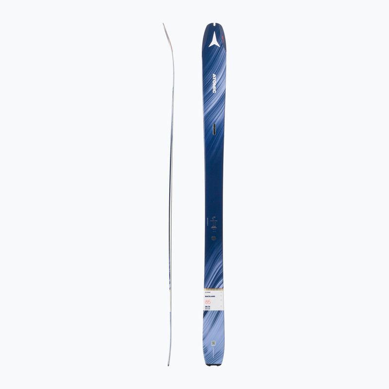 Sci da donna Atomic Backland 85W + Pelli blu 3