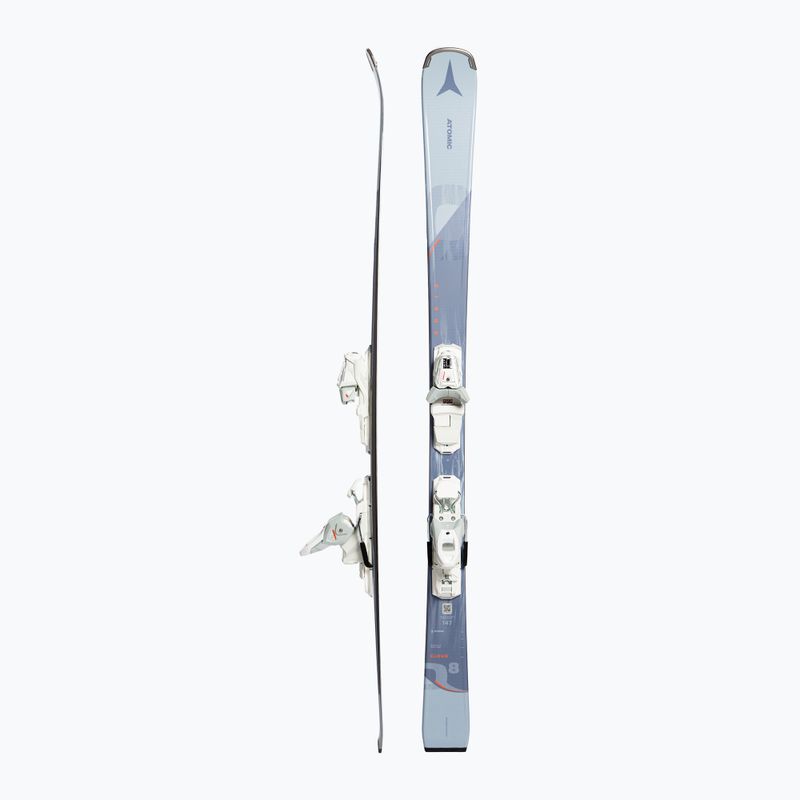 Sci da discesa da donna Atomic Cloud Q8 + attacchi M10 GW cachi/grigio 2