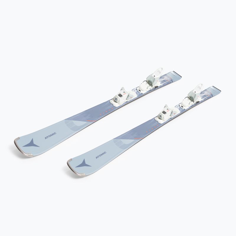 Sci da discesa da donna Atomic Cloud Q8 + attacchi M10 GW cachi/grigio 5