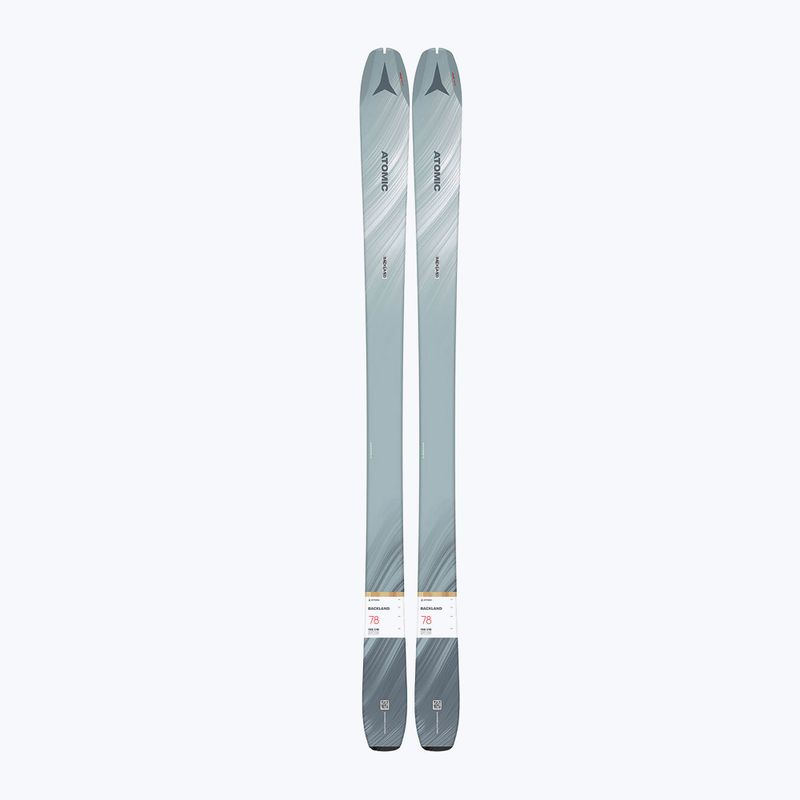 Sci da donna Atomic Backland 78W + Pelli grigio/kakhi 10