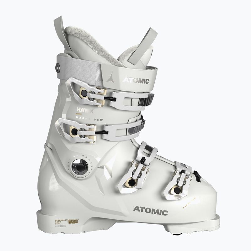 Scarponi da sci da donna Atomic Hawx Magna 95 W GW bianco/oro/argento 8