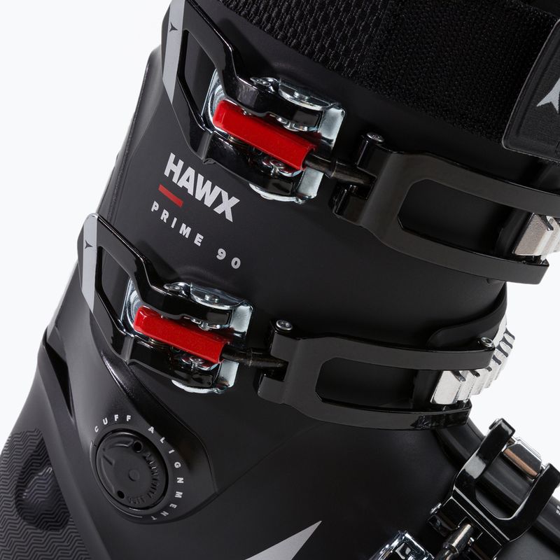 Scarponi da sci da uomo Atomic Hawx Prime 90 nero/rosso/argento 6