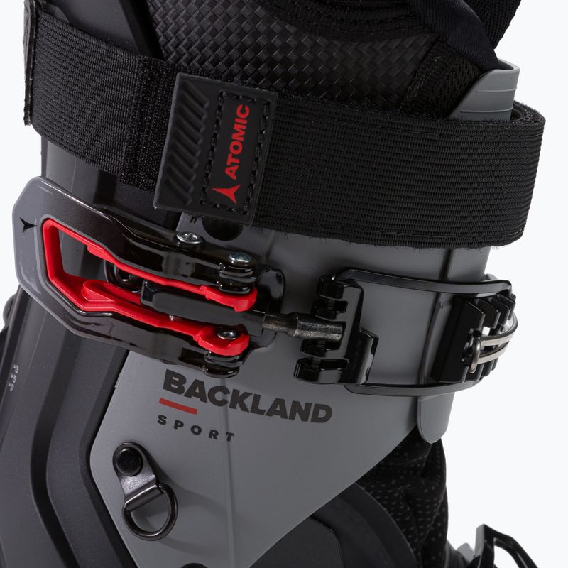 Scarpone da sci Atomic Backland Sport nero/grigio da uomo 6