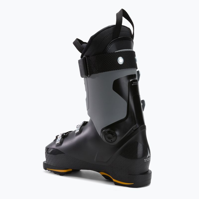 Scarponi da sci da uomo Atomic Hawx Prime 100 GW nero/grigio/zafferano 2