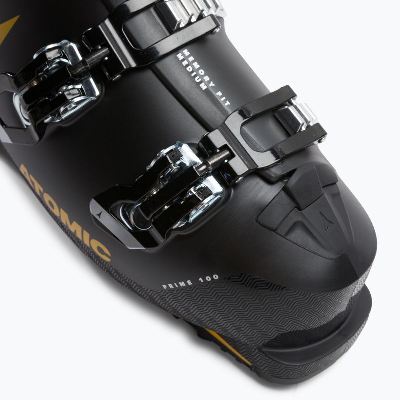 Scarponi da sci da uomo Atomic Hawx Prime 100 GW nero/grigio/zafferano 7