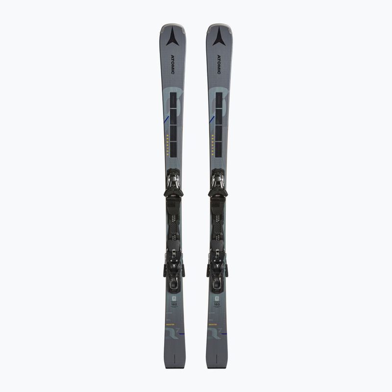 Sci da discesa Atomic Redster Q7 Revoshock C da uomo + attacchi M12 GW grigio