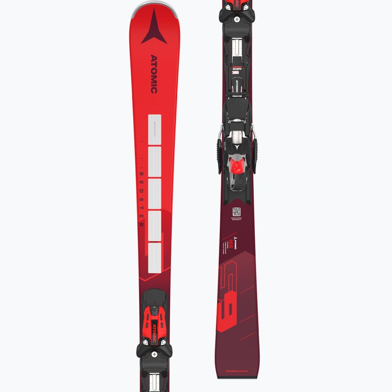 Sci da discesa Atomic Redster S9 Revoshock S da uomo + attacchiX12 GW rosso 12