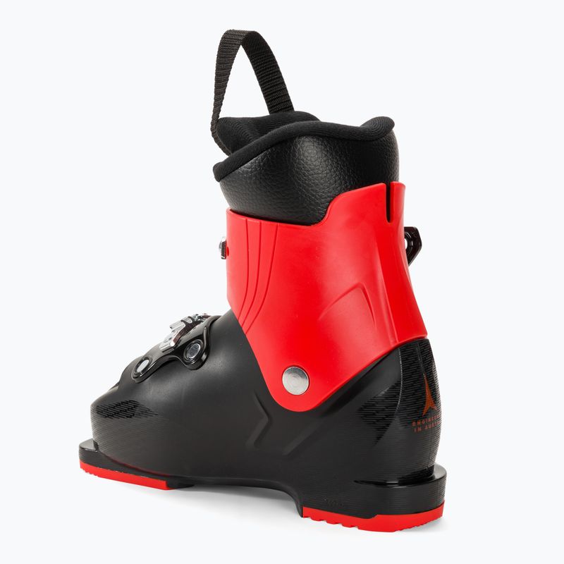Scarponi da sci per bambini Atomic Hawx Kids 2 nero/rosso 2