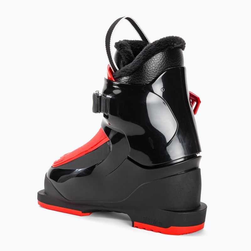 Scarponi da sci per bambini Atomic Hawx Kids 1 nero/rosso 2