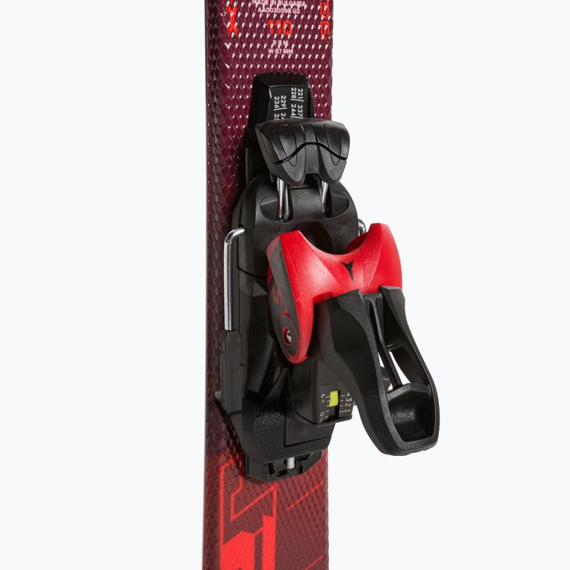 Sci da discesa per bambini Atomic Redster J2 JTS + attacchi C5 GW rosso 5