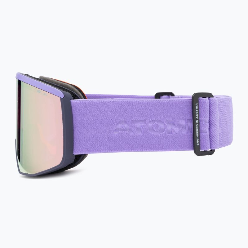 Occhiali da sci Atomic Four Pro HD viola/rosa rame 5