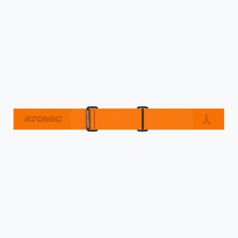 Occhiali da sci Atomic Four Pro HD arancione argento 6