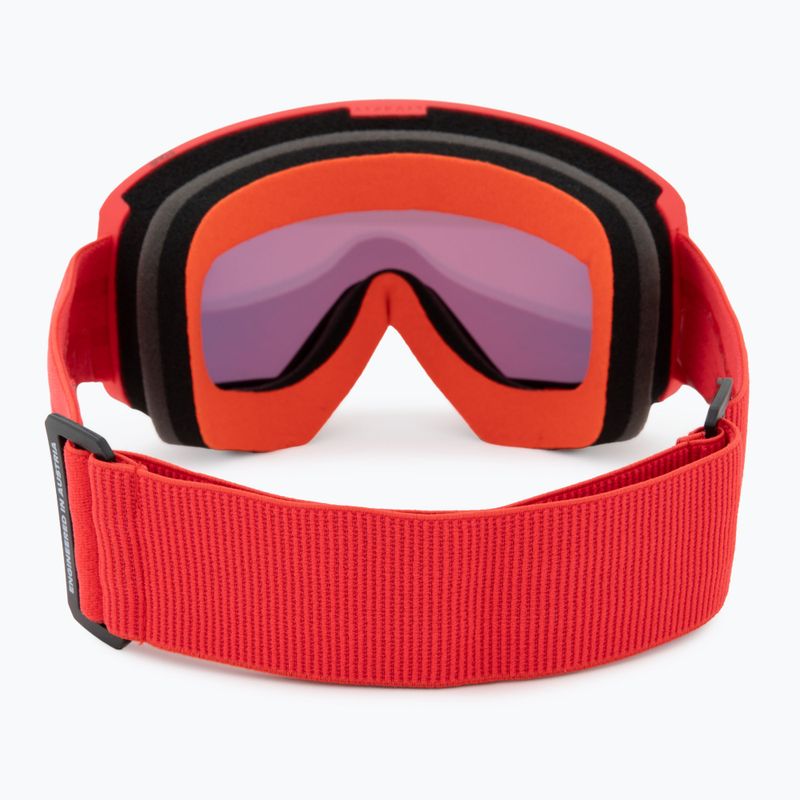 Occhiali da sci Atomic Four HD rosso/rosso hd 2