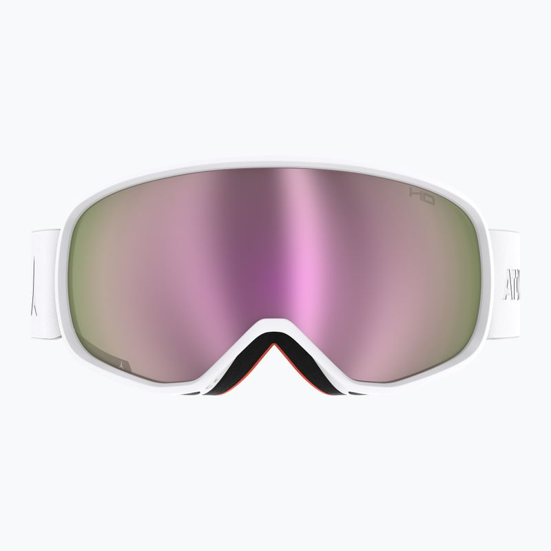 Occhiali da sci Atomic Revent HD bianco/rosa rame 5
