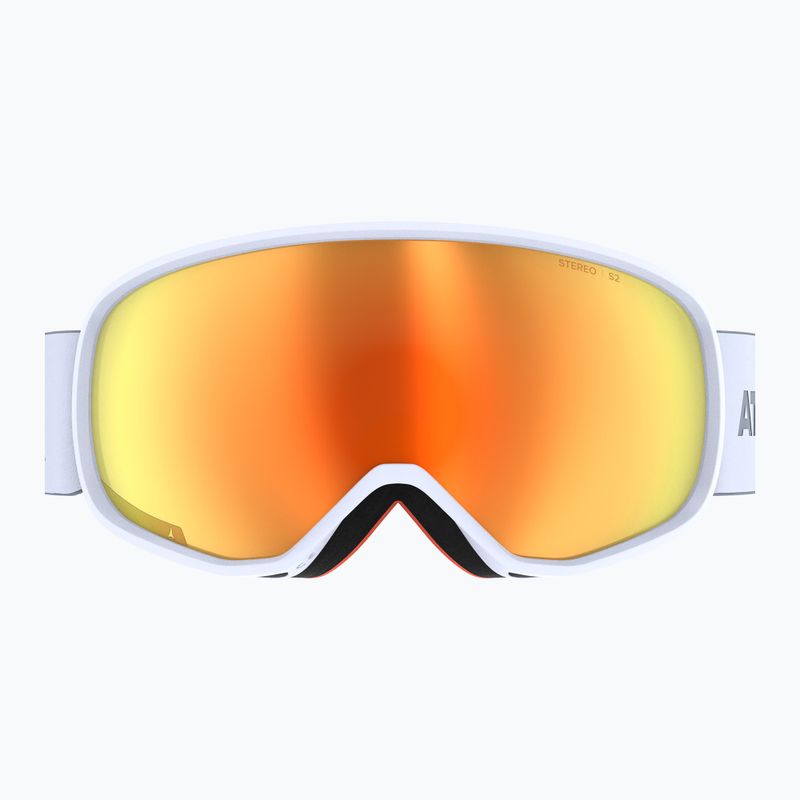 Occhiali da sci Atomic Revent Stereo grigio chiaro/rosso 6