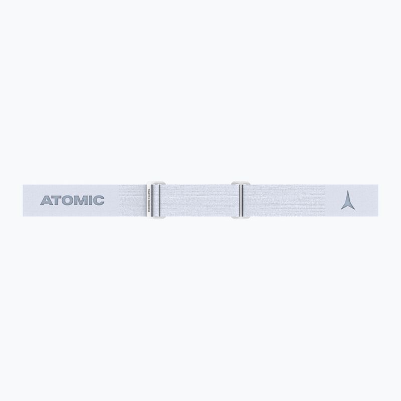 Occhiali da sci Atomic Revent Stereo grigio chiaro/rosso 7