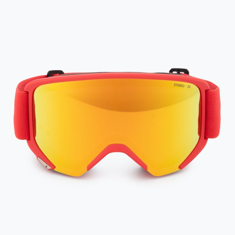 Occhiali da sci Atomic Savor Stereo rosso/giallo stereo 3