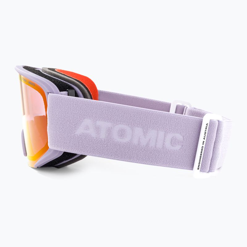 Occhiali da sci Atomic Savor Photo lavanda/rosso 4