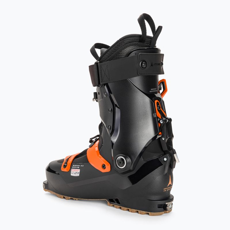 Scarpone da sci Atomic Backland XTD 100 GW da uomo nero/arancio 2