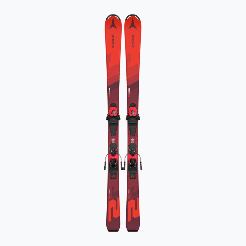 Sci da discesa per bambini Atomic Redster J2 JTM + attacchi L6 GW rosso