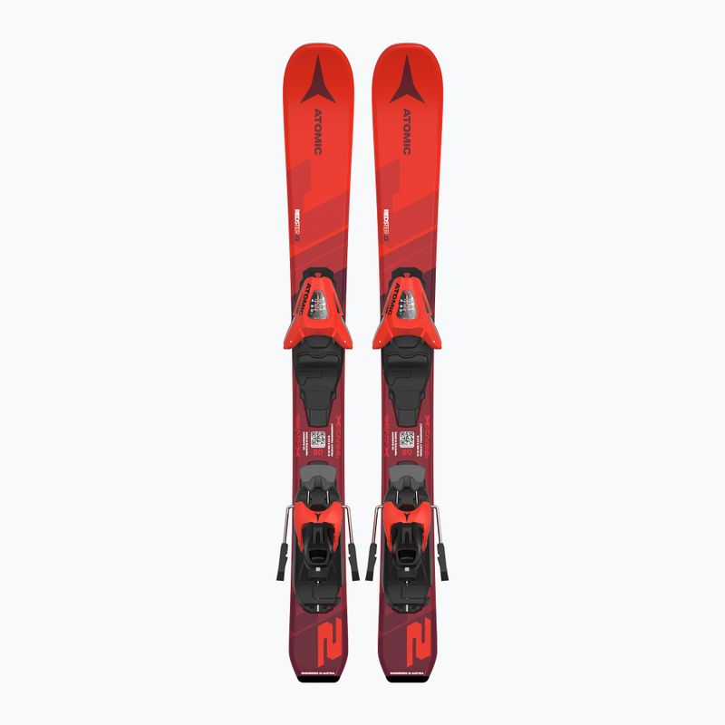 Sci da discesa per bambini Atomic Redster J2 JTXS + attacchi C5 GW rosso
