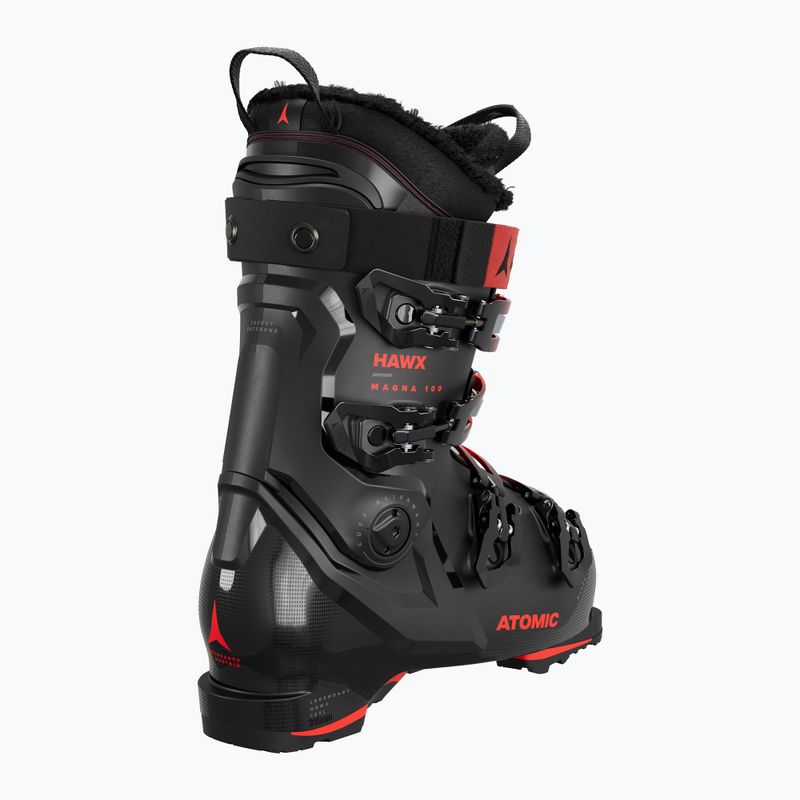 Scarponi da sci Atomic Hawks Magna 100 GW da uomo, nero/rosso 7